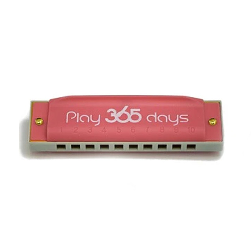 suzuki-play-365-days-10-hole-diatonic-harmonica-red-play365-03 Suzuki Play 365 Days 10-hole diatonic harmonica - Red (PLAY365-03)