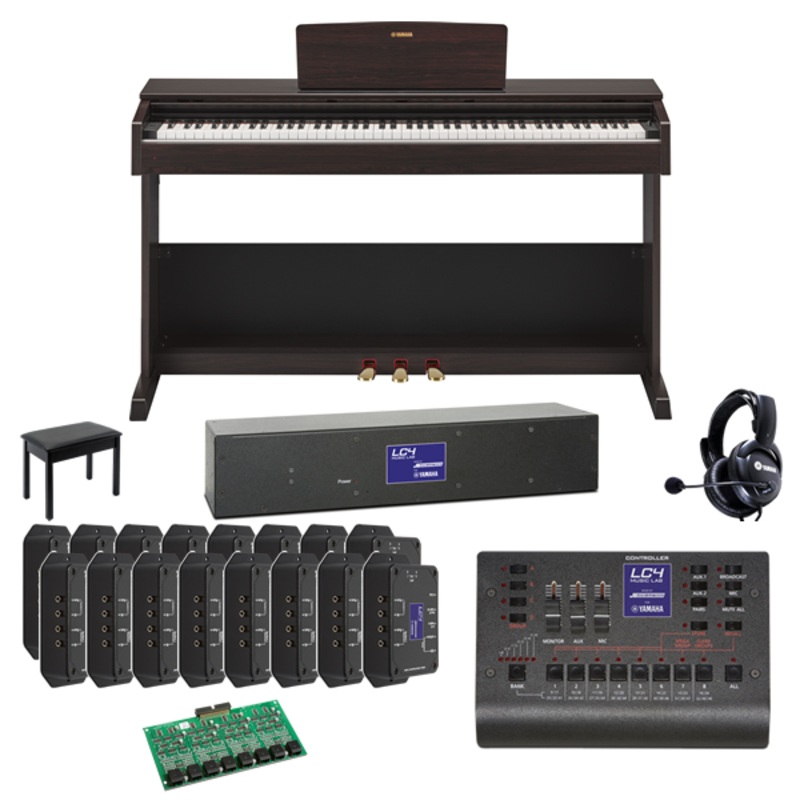 yamaha-lc4-deluxe-music-lab-for-16-students-and-1-teacher-with-yamaha-ydp-105r-digital-pianos Yamaha LC4 Deluxe Music Lab for 16 Students and 1 Teacher with Yamaha YDP-105R Digital Pianos