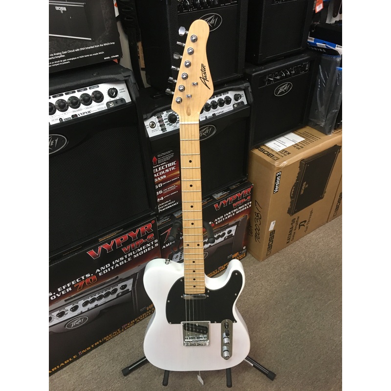 austin-atc250wh-single-cutaway-electric-guitar-white Austin ATC250WH Single Cutaway Electric Guitar White