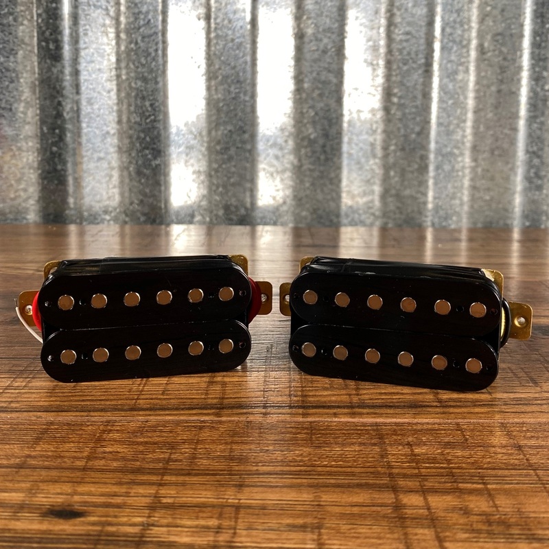 guitar-project-parts-humbucker-pickup-set-black Guitar Project Parts Humbucker Pickup Set Black