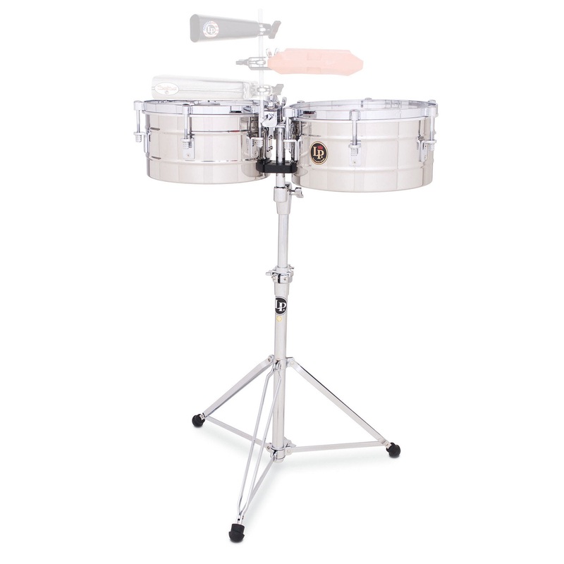 lp-timbales-tito-puente-stainless-steel-12-13-lp255-s LP Timbales Tito Puente Stainless Steel 12"/13" (LP255-S)