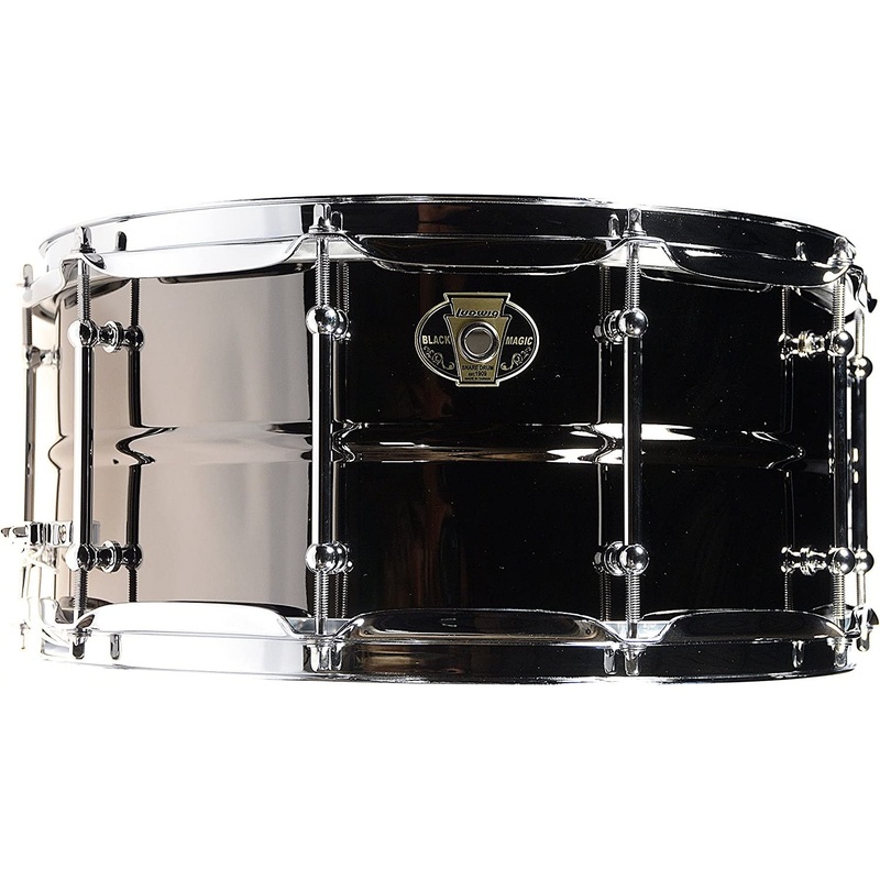 ludwig-black-magic-snare-drum-6-5-inches-x-14-inches Ludwig Black Magic Snare Drum - 6.5 Inches X 14 Inches