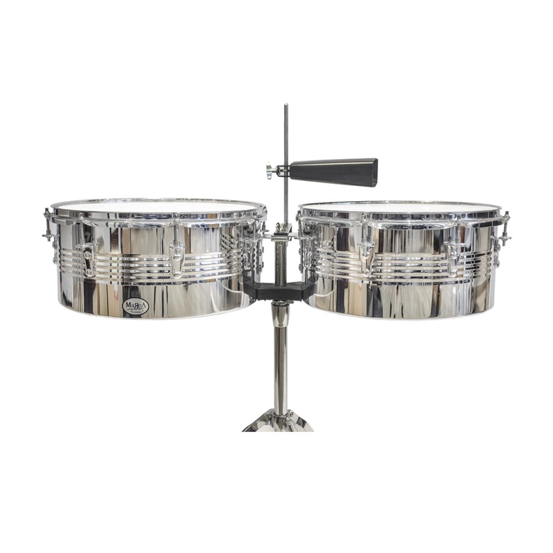 marea-percussion-timbal-14-15-with-cowbell Marea Percussion Timbal 14" & 15" with Cowbell