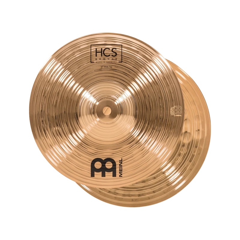 meinl-hcs-bronze-10-hi-hat-cymbals Meinl HCS Bronze 10" Hi-Hat Cymbals