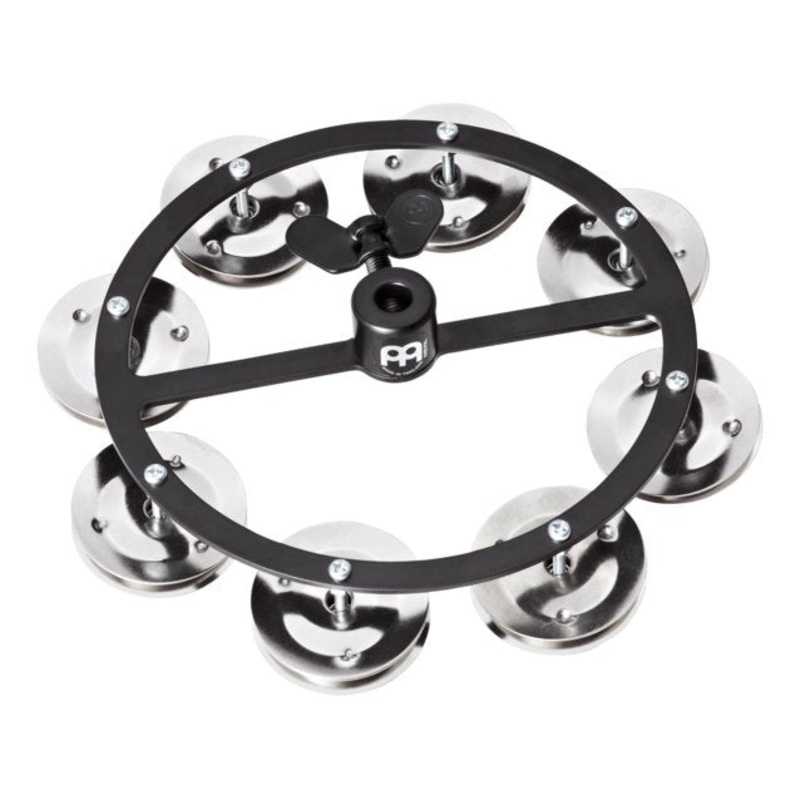 meinl-headliner-series-hihat-tambourine-single-row-stainless-steel-jingles-black-hthh1bk Meinl Headliner Series HiHat Tambourine, Single Row, Stainless Steel Jingles, Black (HTHH1BK)