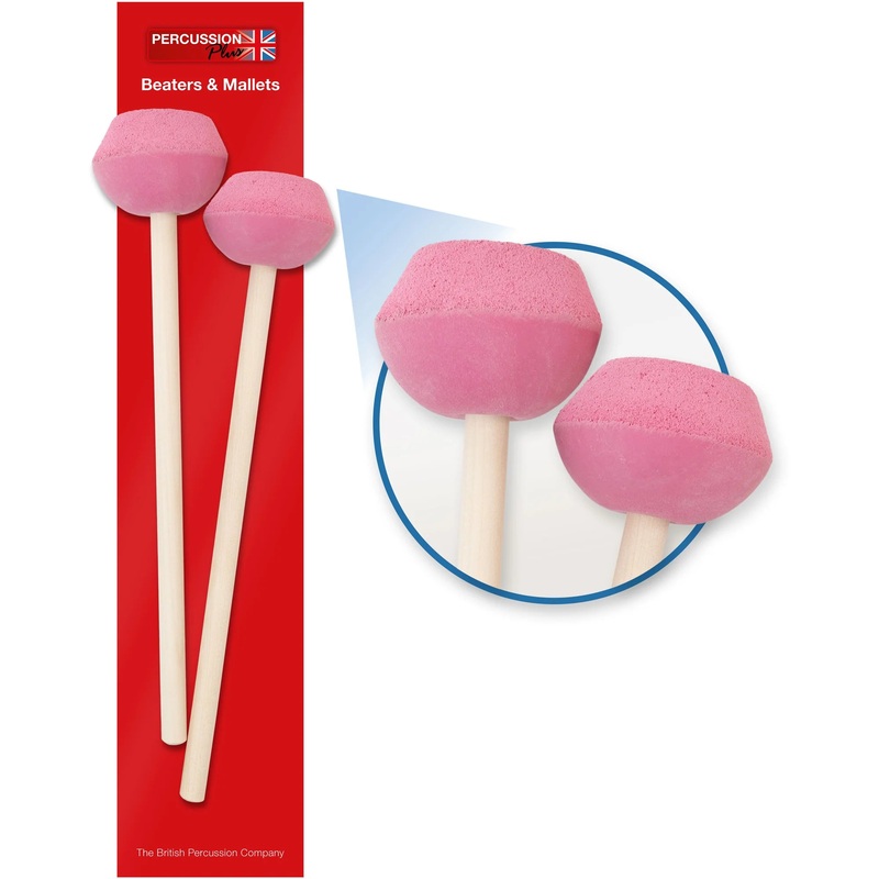 percussion-plus-low-bass-steel-pan-sticks-jumbo-soft-rubber-heads-oak-shafts-pp461 Percussion Plus Low Bass Steel Pan Sticks Jumbo Soft Rubber Heads, Oak Shafts (PP461)