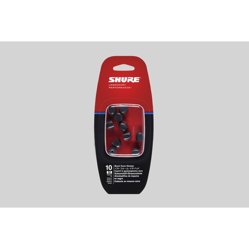 shure-eabkf1-10m-foam-sleeves-for-se-series-in-ear-monitors-medium-5-pack Shure EABKF1-10M Foam Sleeves for SE-Series In-Ear Monitors - Medium (5-Pack)