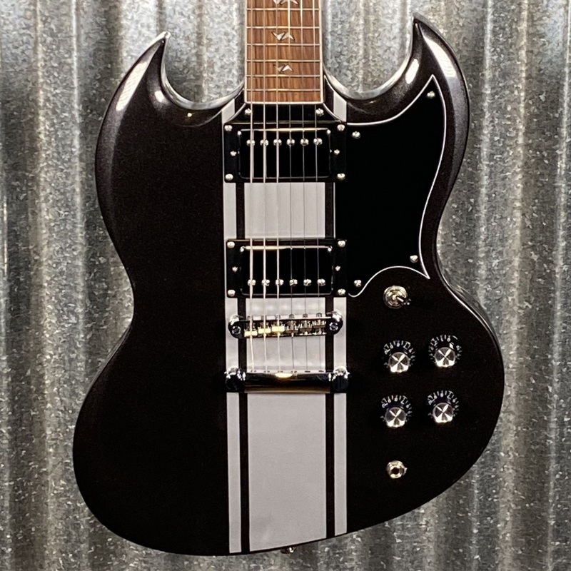 westcreek-guitars-racer-sg-offset-style-black-0094-used Westcreek Guitars Racer SG Offset Style Black #0094 Used