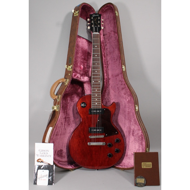 2017-gibson-custom-shop-les-paul-special-dark-cherry-limited-edition-1-of-50-w-ohsc 2017 Gibson Custom Shop Les Paul Special Dark Cherry Limited Edition 1 Of 50 w/OHSC
