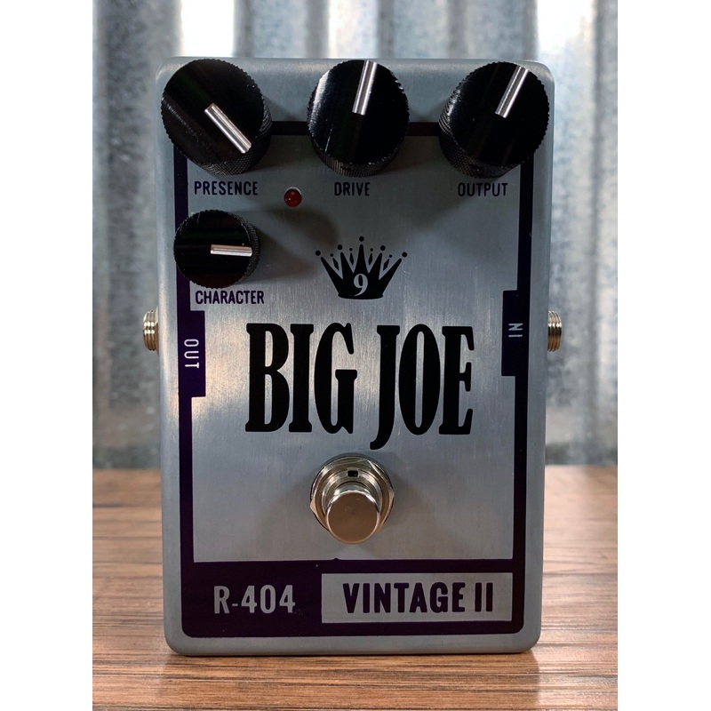 big-joe-stomp-box-analog-vintage-ii-r-404-raw-series-overdrive-guitar-effects-pedal Big Joe Stomp Box Analog Vintage II R-404 Raw Series Overdrive Guitar Effects Pedal