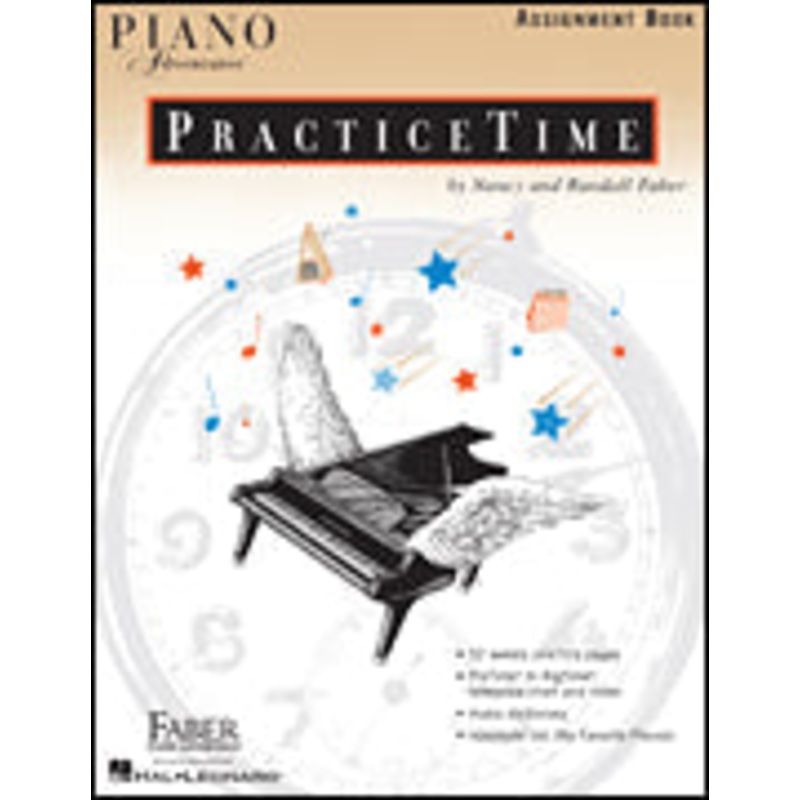 fjh-ff1167-practice-time-assignment-book-music-book FJH FF1167 Practice Time Assignment Book Music Book