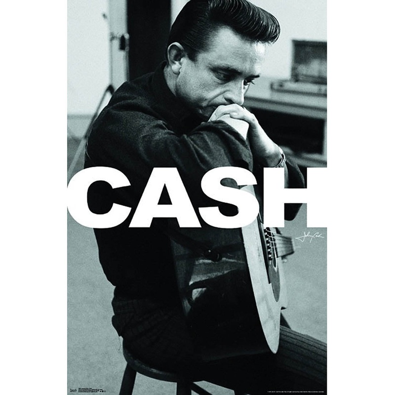 hal-leonard-00295945-johnny-cash-poster Hal Leonard 00295945 Johnny Cash Poster