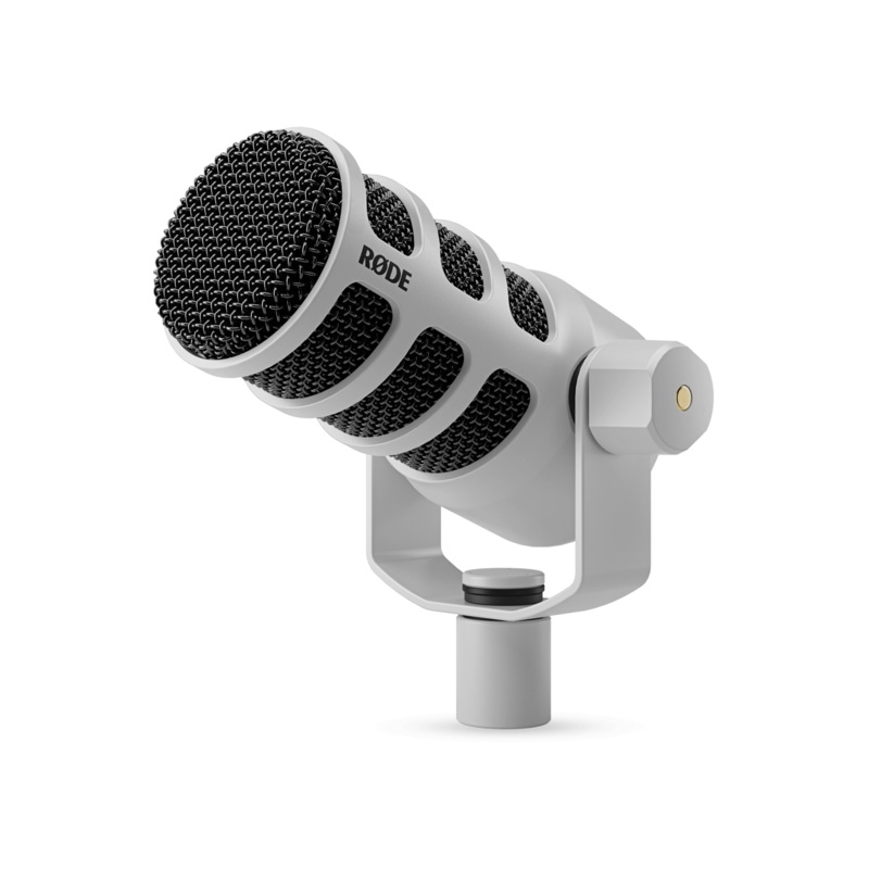 rode-podmic-usb-dynamic-broadcast-microphone-white Rode PodMic USB Dynamic Broadcast Microphone - White