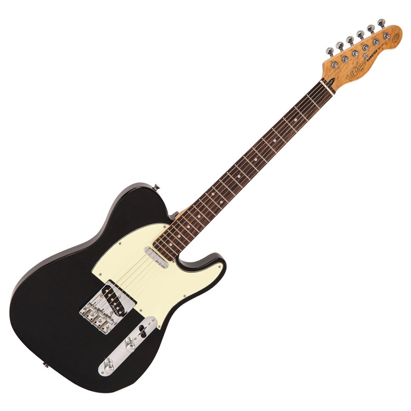 vintage-v20-coaster-series-electric-guitar-gloss-black Vintage V20 Coaster Series Electric Guitar ~ Gloss Black