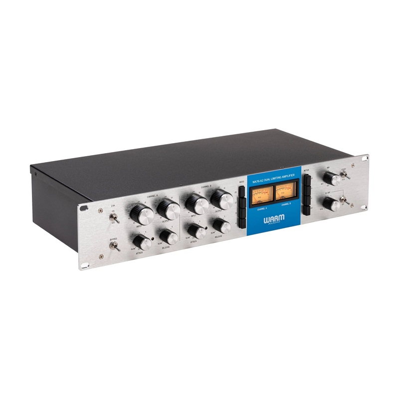 warm-audio-wa76-a2-dual-channel-vintage-voiced-discrete-fet-compressor Warm Audio WA76-A2 Dual-channel Vintage-voiced Discrete FET Compressor