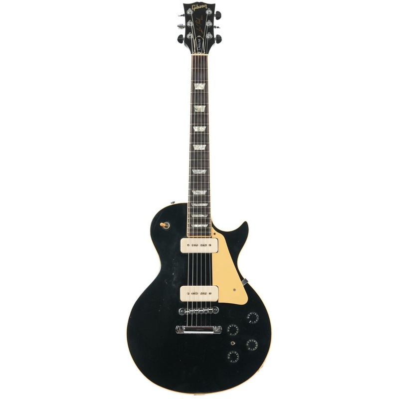 gibson-les-paul-deluxe-ebony-1980 Gibson Les Paul Deluxe Ebony 1980