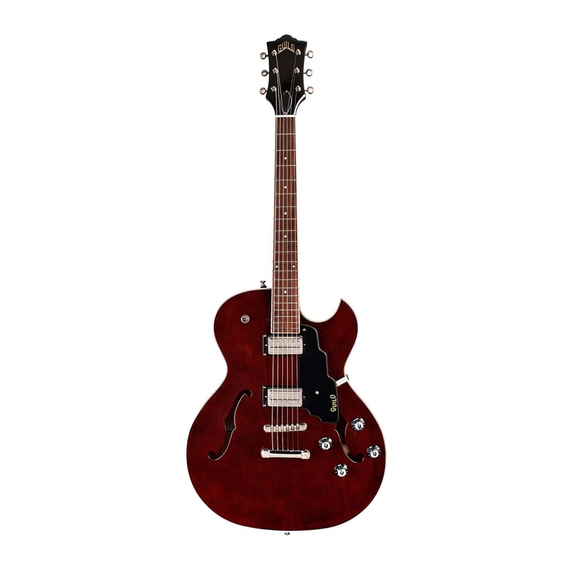 guild-starfire-i-sc-semi-hollowbody-electric-guitar-vintage-walnut Guild Starfire I SC Semi-Hollowbody Electric Guitar - Vintage Walnut