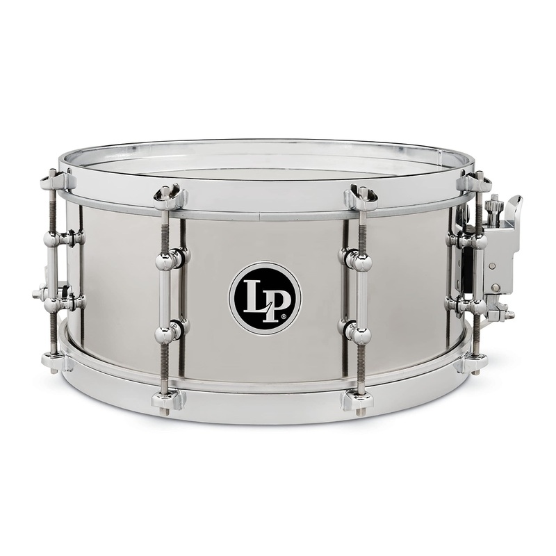 latin-percussion-5-1-5-x-13-stainless-steel-salsa-snare-lp5513-s Latin Percussion 5 1/5" x 13" Stainless Steel Salsa Snare (LP5513-S)