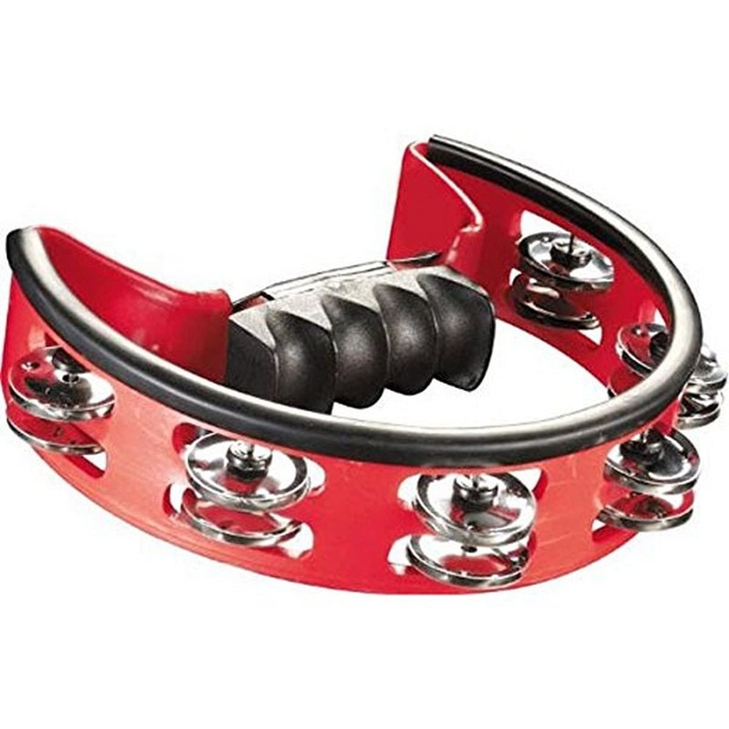 pearl-ptm50shr-ultra-grip-tambourine-steel-jingles Pearl PTM50SHR Ultra Grip Tambourine, Steel Jingles