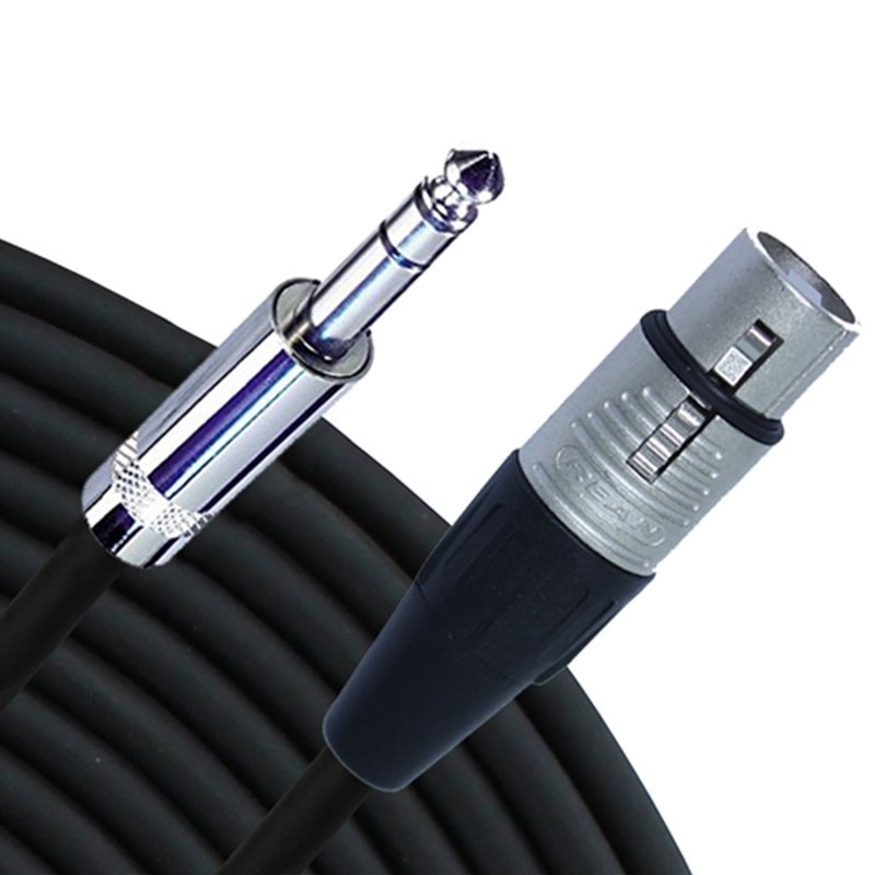 rapco-horizon-blc-3fs-3-xlrf-1-4-trs-balanced-cable Rapco Horizon BLC-3FS 3' XLRF-1/4"TRS Balanced Cable