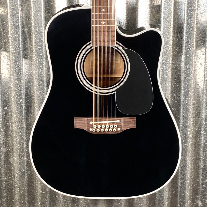 takamine-ef381sc-cutaway-12-string-acoustic-electric-guitar-black-case-japan-0511 Takamine EF381SC Cutaway 12 String Acoustic Electric Guitar Black & Case Japan #0511