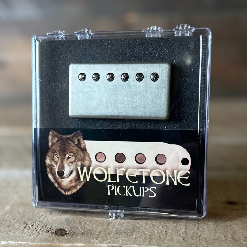 wolfetone-t-top-humbucker-4-conductor-black-bobbin-raw-nickel-cover Wolfetone T-Top Humbucker (4 Conductor) - Black Bobbin Raw Nickel Cover