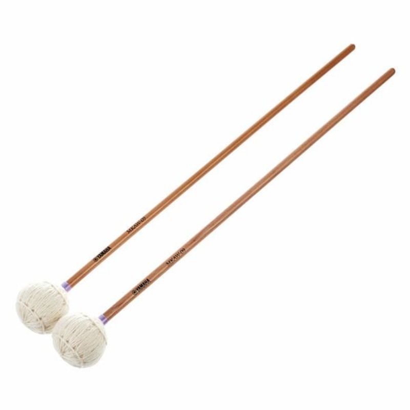 yamaha-mkaw-09-marimba-mallets-extra-hard-yarn-head-birch-shaft Yamaha MKAW-09 Marimba Mallets - Extra Hard Yarn Head, Birch Shaft