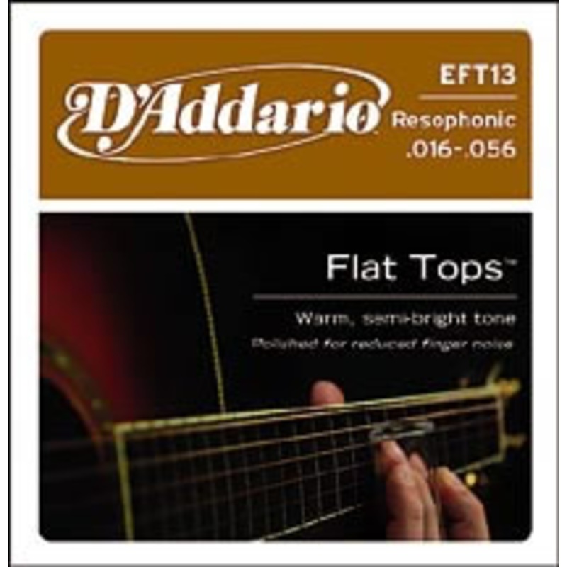 d-addario-eft13-resophonic-flat-tops-16-56-acoustic-guitar-string-set D'Addario EFT13 Resophonic Flat Tops 16-56 Acoustic Guitar String Set