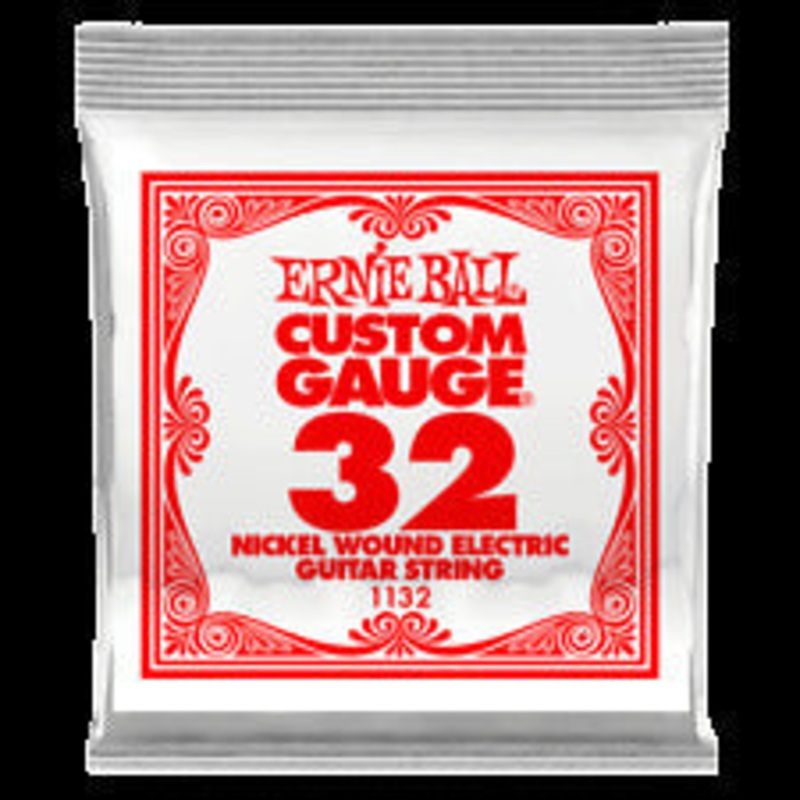 ernie-ball-1132-032-nickel-wound-electric-guitar-single-string Ernie Ball 1132 .032 Nickel Wound Electric Guitar Single String