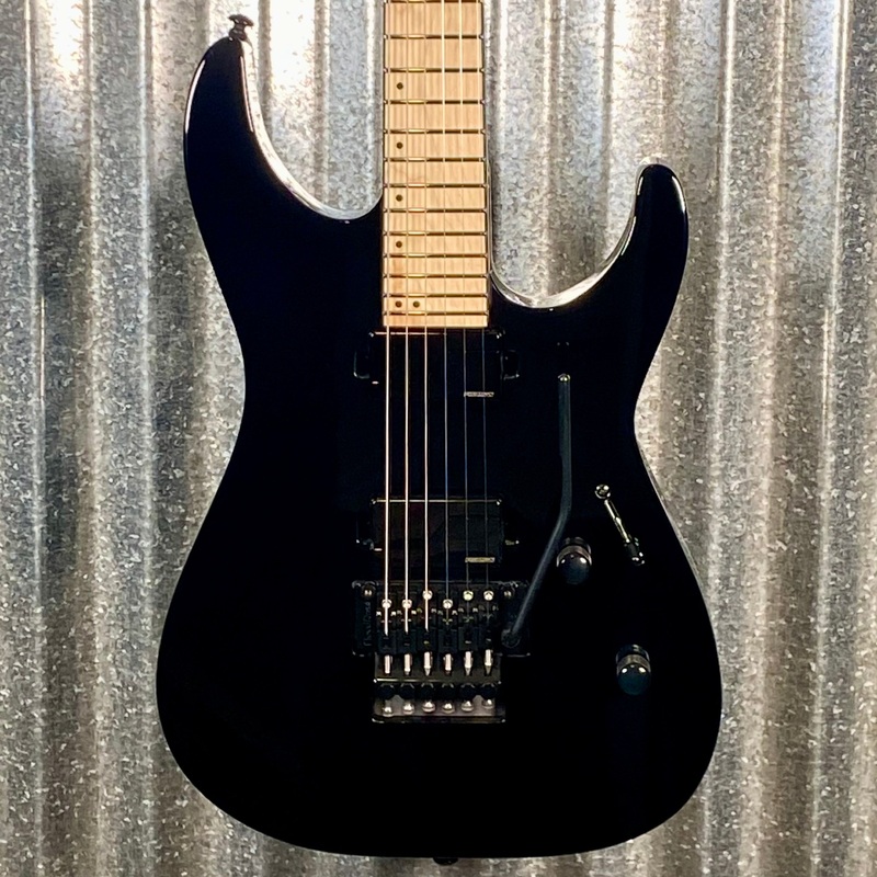 esp-ltd-m-1000-maple-floyd-rose-fluence-gloss-black-guitar-lm1000mblk-0892-used ESP LTD M-1000 Maple Floyd Rose Fluence Gloss Black Guitar LM1000MBLK #0892 Used