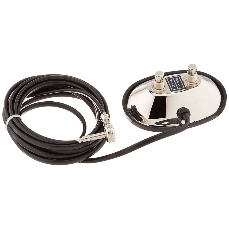 fender-099-4058-000-2-button-vibrato-reverb-guitar-amp-footswitch Fender 099-4058-000 2-Button Vibrato/Reverb Guitar Amp Footswitch
