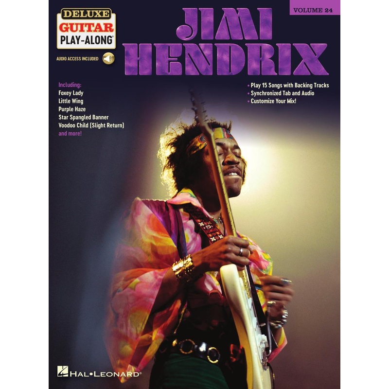 hal-leonard-jimi-hendrix-deluxe-guitar-play-along-volume-24 Hal Leonard Jimi Hendrix Deluxe Guitar Play-Along Volume 24