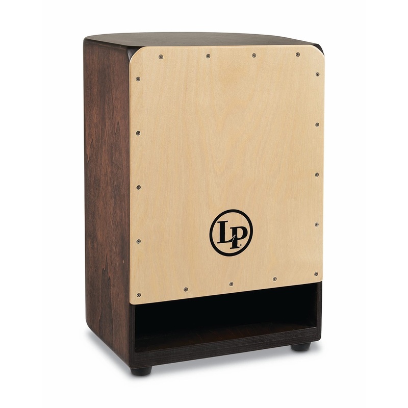 latin-percussion-cajon-natural-19-x-14-1-4-x-14-lp1461 Latin Percussion Cajon, Natural, 19 x 14-1/4 x 14 (LP1461)