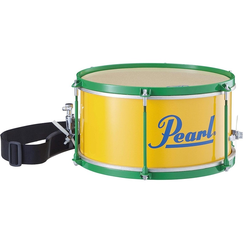 pearl-12x6-5-brazilian-percussion-caixa-yellow-green-pbcx1265 Pearl 12x6.5" Brazilian Percussion Caixa - Yellow/Green (PBCX1265)