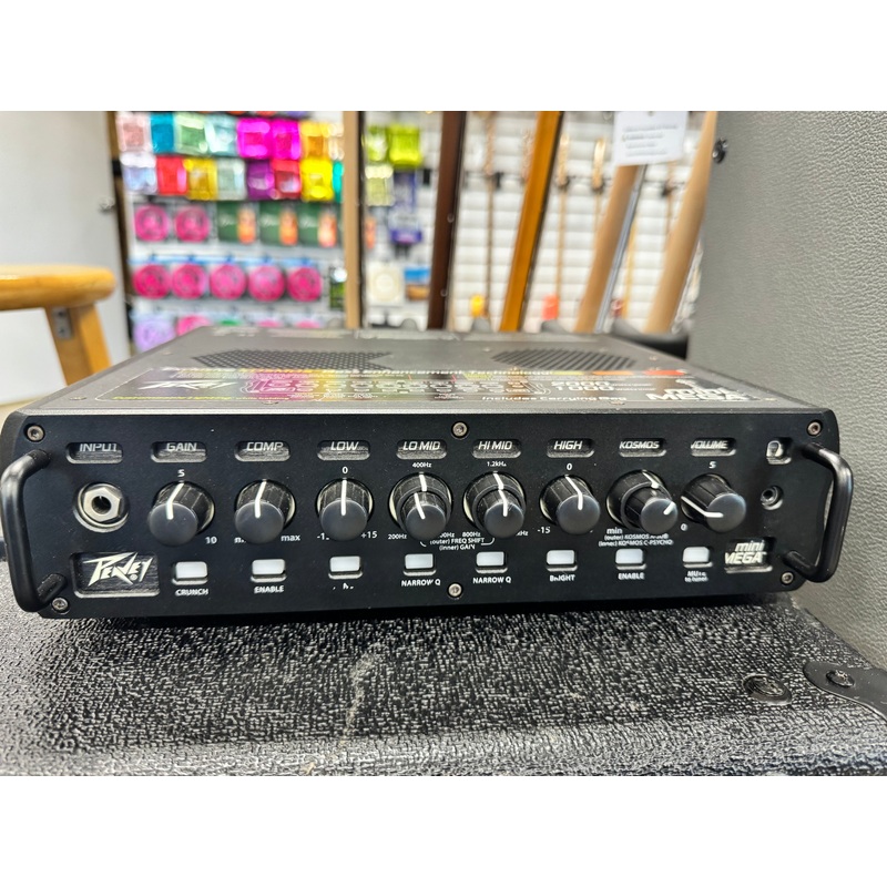 peavey-minimega-1000w-bass-head-black-used Peavey MiniMega 1000w Bass Head - Black - Used