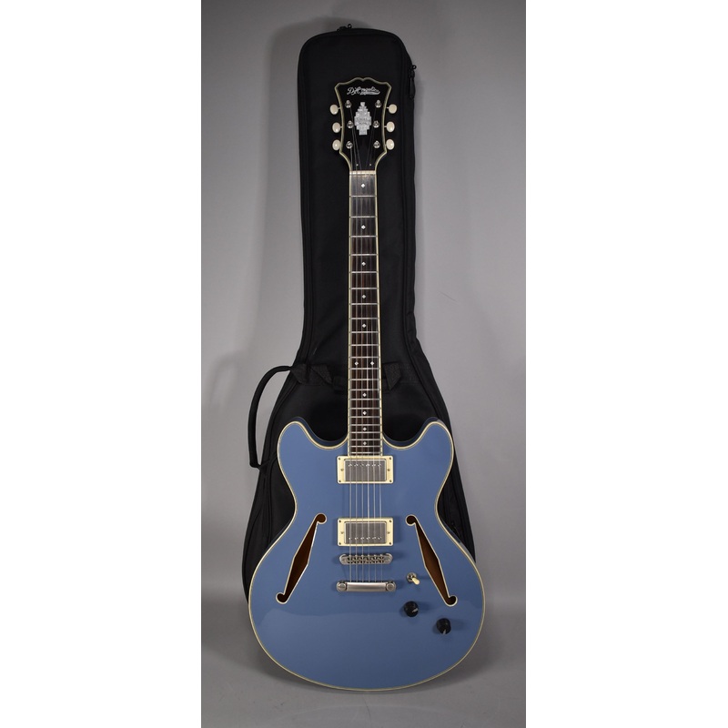 d-angelico-excel-dc-tour-semi-hollowbody-slate-blue-w-gigbag D'Angelico Excel DC Tour Semi-Hollowbody Slate Blue w/GigBag