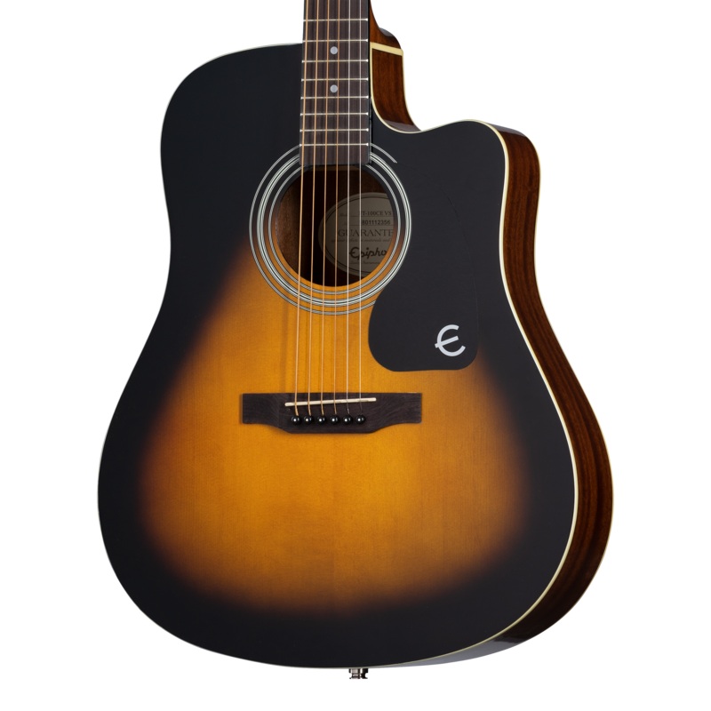 epiphone-ft-100ce-vintage-sunburst Epiphone FT-100CE, Vintage Sunburst
