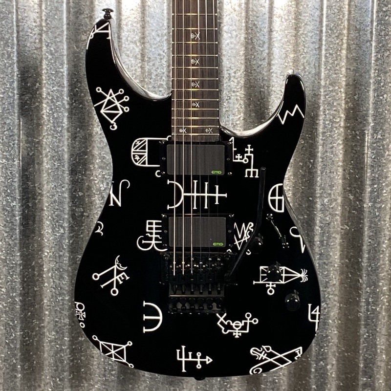 esp-ltd-demonology-kirk-hammett-guitar-case-lkhdemon-0743-used ESP LTD Demonology KIRK HAMMETT Guitar & Case LKHDEMON #0743 Used