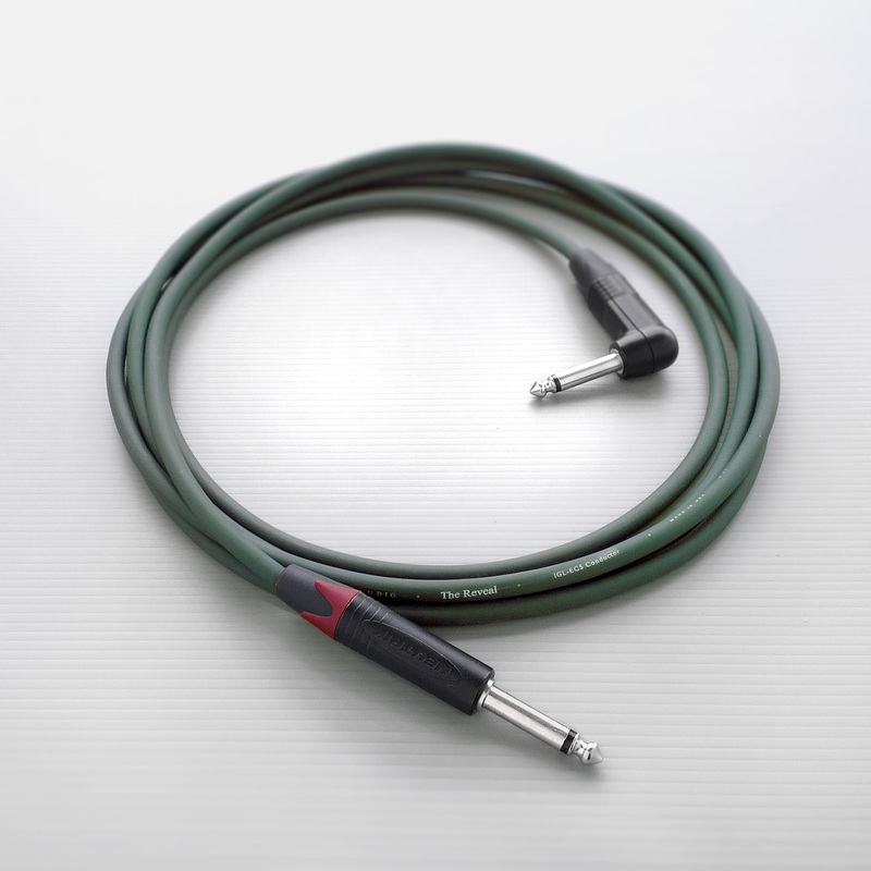 evidence-audio-reveal-guitar-cable-20ft-straight-to-right-angle Evidence Audio Reveal Guitar Cable - 20ft: Straight to Right Angle