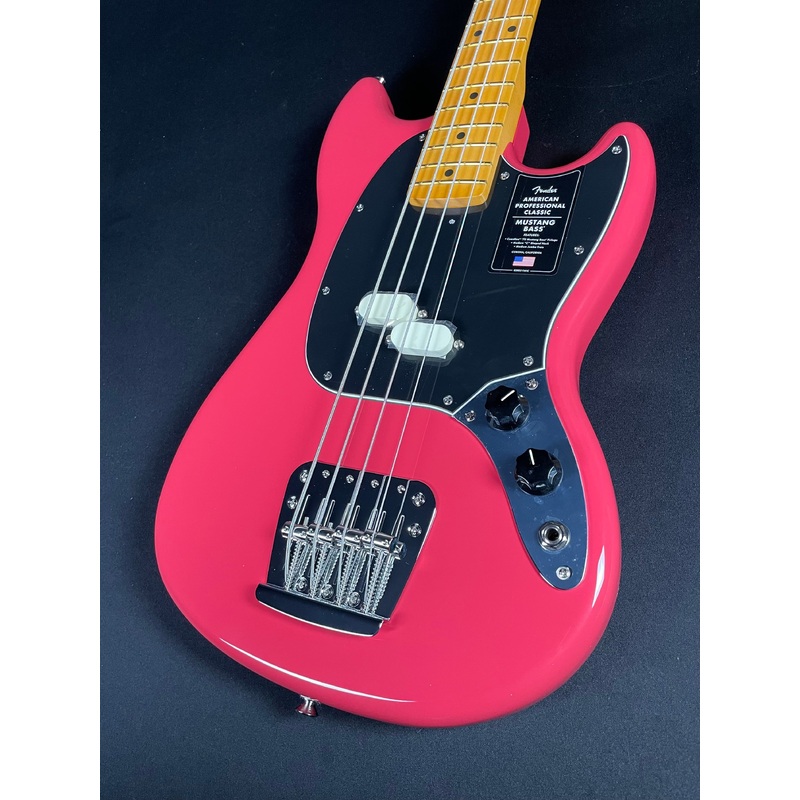 fender-american-professional-classic-mustang-bass-faded-dakota-red Fender American Professional Classic Mustang Bass - Faded Dakota Red