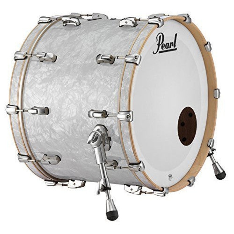 pearl-music-city-18x16-bass-drum-w-o-bb3-mount-rf1816bx-c448-white-marine-pearl Pearl Music City 18x16 Bass Drum w/o BB3 Mount RF1816BX/C448 WHITE MARINE PEARL