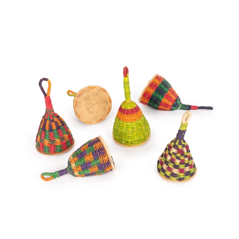 percussion-plus-honestly-made-caxixi-single-straw-shaker-pp652 Percussion Plus Honestly Made Caxixi single straw shaker (PP652)