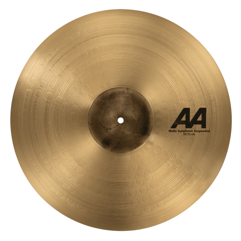 sabian-20-aa-molto-symphonic-suspended-cymbal-brilliant-finish-bright-sound-with-controlled-sustain-for-orchestral-use-22089b Sabian - 20" AA Molto Symphonic Suspended Cymbal Brilliant Finish - Bright Sound with Controlled Sustain for Orchestral Use - 22089B