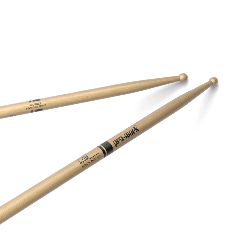 simon-phillips-707-hickory-drumstick-wood-tip Simon Phillips 707 Hickory Drumstick, Wood Tip