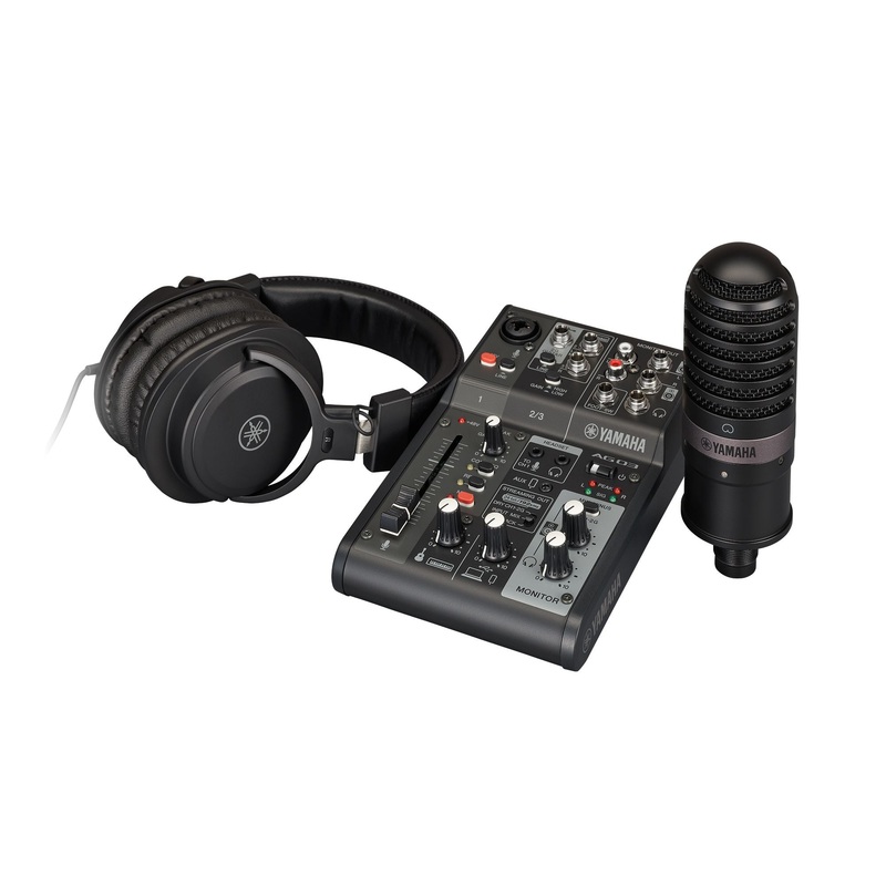 yamaha-ag03-mk2-livestreaming-pack-black Yamaha Ag03 Mk2 Livestreaming Pack - Black