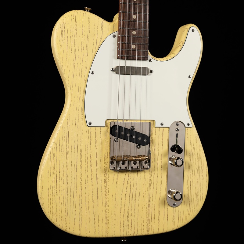 2023-tom-anderson-t-icon-satin-organic-grain-mellow-yellow-w-brown-grain-filler 2023 Tom Anderson T Icon Satin Organic Grain Mellow Yellow w/ Brown Grain Filler