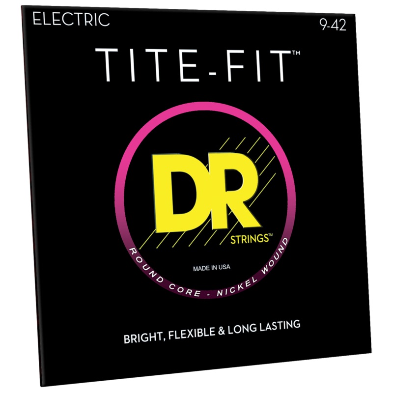 dr-strings-lt-9-tite-fit-nickel-electric-light-9-42 DR Strings LT-9 Tite-Fit Nickel Electric Light 9-42