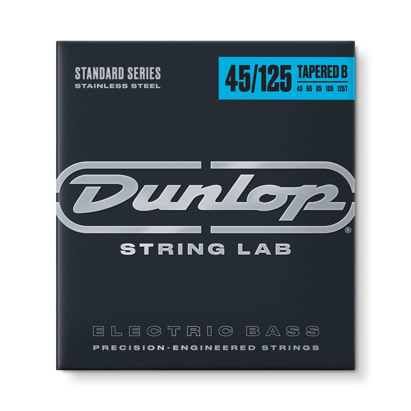 dunlop-stainless-steel-electric-bass-strings-long-scale-tapered-set-5-string-45-125t-dbs45125t Dunlop Stainless Steel Electric Bass Strings Long Scale Tapered Set - 5-String 45-125T DBS45125T
