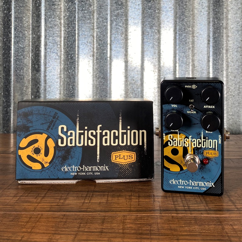 electro-harmonix-ehx-satisfaction-plus-vintage-fuzz-guitar-effect-pedal-demo Electro-Harmonix EHX Satisfaction Plus Vintage Fuzz Guitar Effect Pedal Demo