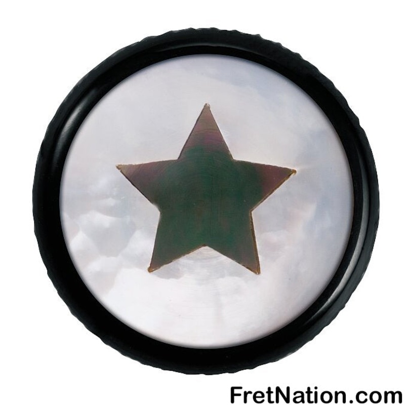 framus-warwick-potentiometer-dome-knob-star-inlay-black-sp-30415-bk-star Framus & Warwick - Potentiometer Dome Knob, Star, Inlay - Black - SP 30415 BK STAR